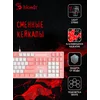 Клавиатура A4Tech Bloody B800 Dual Color механическая розовый/белый USB for gamer LED